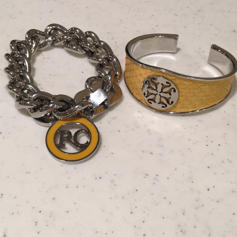 Duo set Yellow rustic cuff!
